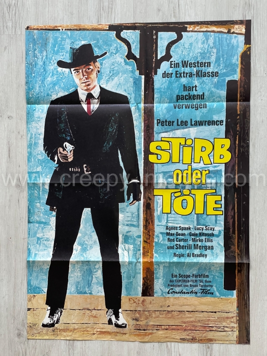 Stirb oder töte  / Killer calibro 32 / Killer Caliber .32 – Deutsches Plakat